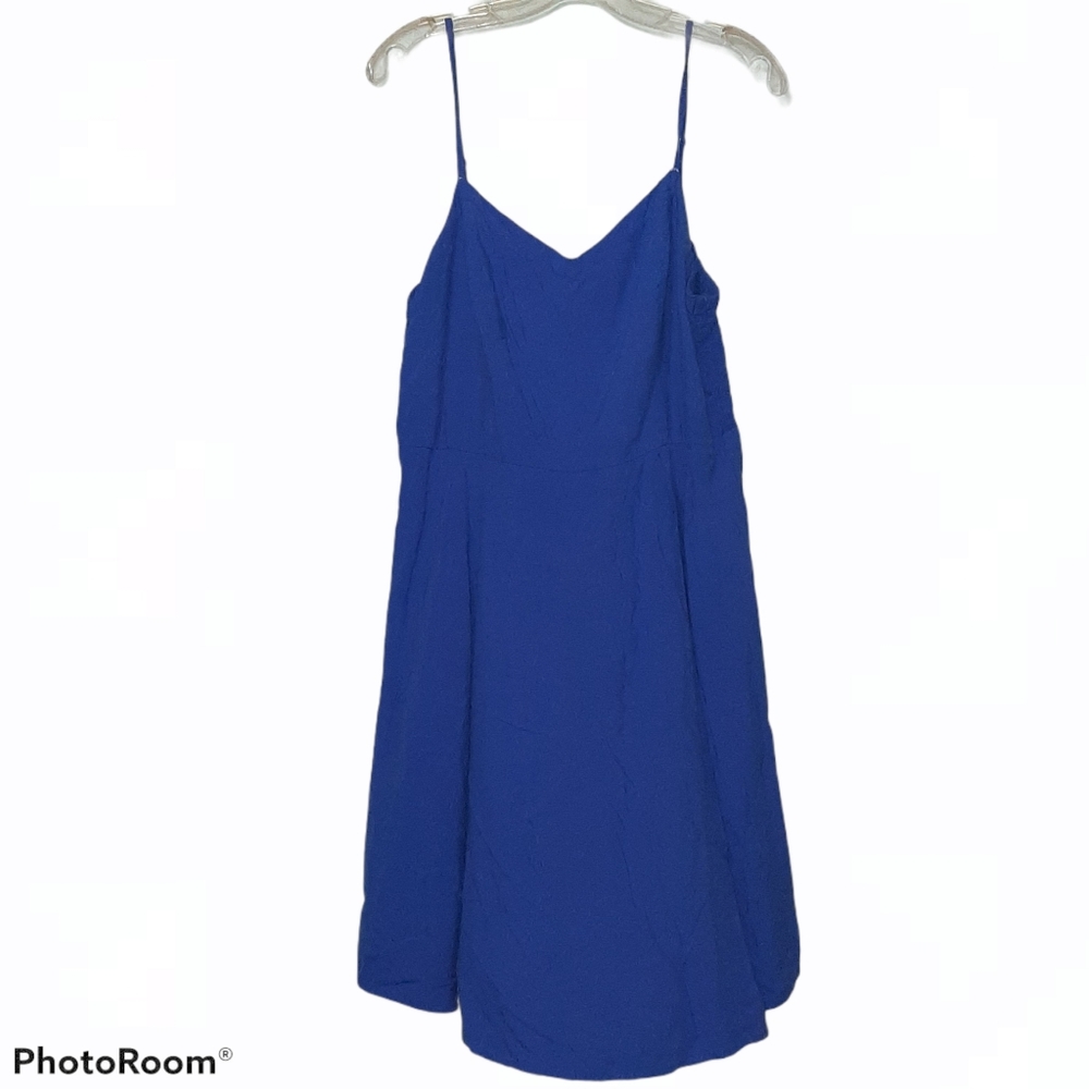 Old navy blue spaghetti strap dress